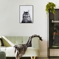 thumbnail image 5 of "Nebelung" Pet Paintings on Printed Glass Encased with a Gunmetal Anodized Frame, 5 of 10