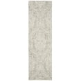 thumbnail image 2 of SAFAVIEH Abstract Constantine Damask Wool Runner Rug, Gray/Ivory, 2'3" x 6', 2 of 8