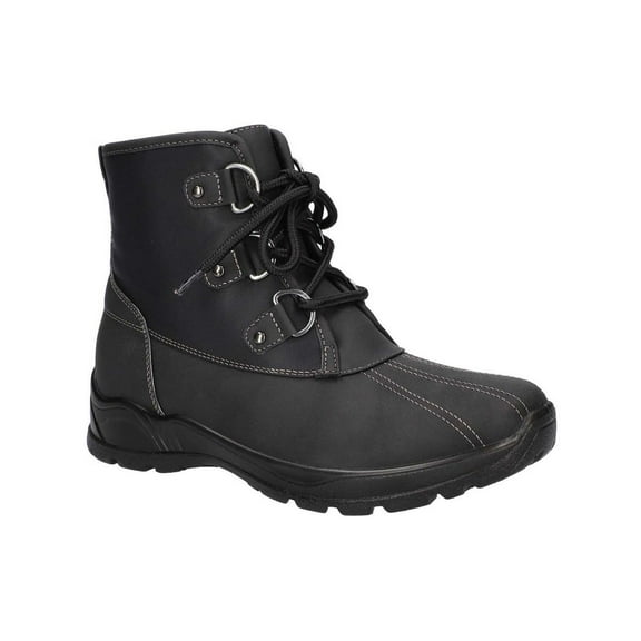 Easy Dry by Easy Street Womens Arctic Faux Leather Pull On Winter & Snow Boots