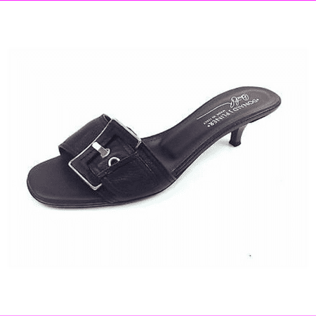 Donald J Pliner Kinzy Open Back Heel, Black, Size US 7 M