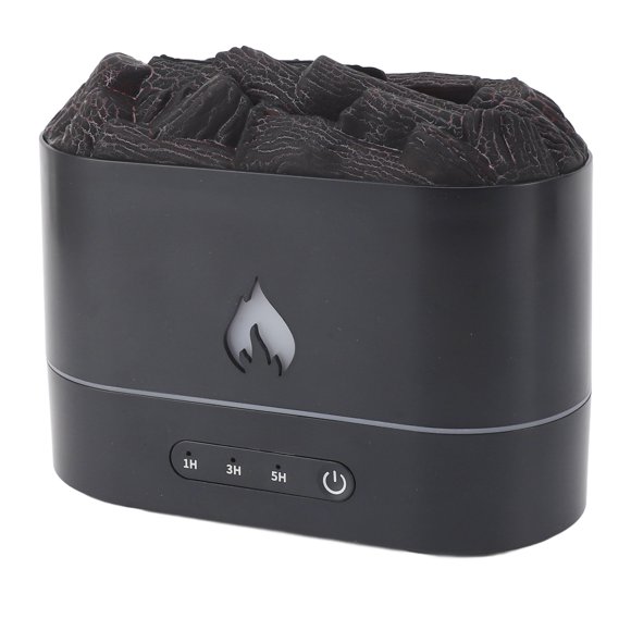 Difusor Del Difusor Del Efecto LED Difusor De llama, Humidificador volcán USB Carga De Temporizador temporizador inteligente Tanque Para Dormitorio