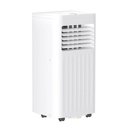 8000 BTU Ac Unit with Remote3-in-1 Portable Air Conditioner Covers to 350 Sq.Ft. Energy Saving White