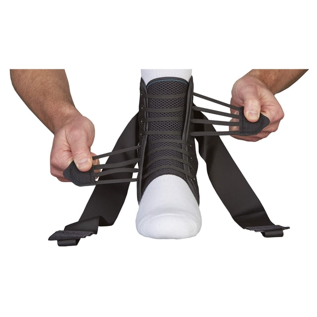 Ortesis estabilizadora de tobillo Med Spec ASO Speed Lacer negra