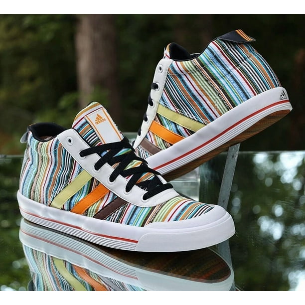 Adi-das Basic STR II Mid Top 2007 Men’s Size 11 Multicolor Custom 674785