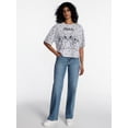 thumbnail image 2 of Lilo and Stitch Women's Fashion Boxy Tee, Sizes XXS-XXL, 2 of 5