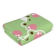 thumbnail image 3 of Disketp Cute Frog2 Print Bathroom Towels,Cotton Towel,Soft Towels For Kitchen And Bath, 3 of 9