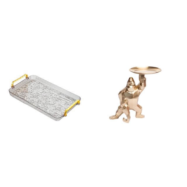 Elegante Bandeja De Resina Para Postres, Ideal Para El Comedor Y La Sala De Estar. Perfecta Para Guardar Joyas En Fiestas De Inauguración O Como Adorno De Mesa De Centro.