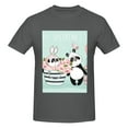 thumbnail image 4 of Bingfone Cute Panda Men'S Loose Fit Short-Sleeve Pocket T-Shirt, 4 of 7