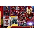 thumbnail image 5 of Marvel Movie Masterpiece Diecast Iron Man Mark III Collectible Figure (Deluxe Version), 5 of 5