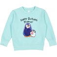 thumbnail image 2 of Inktastic Happy Birthday, Mama Cute Penguins Toddler Sweatshirt, 2 of 4