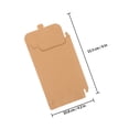 thumbnail image 2 of AURARMLET 12Ud Caja De Embalaje Kraft Para Tarjetas Y Fácil De Transportar Y Reutilizable, 2 of 8
