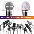 thumbnail image 5 of Tenozek 200 Pcs Disposable Microphone Cover Non-Woven, Removal Microphone Cover, Perfect Protective Cap for Most Handheld Microphone White, 5 of 5