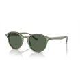 thumbnail image 1 of Vogue Eyewear Man Sunglasses Transparent Green Frame, Dark Green Lenses, 48MM, 1 of 4