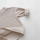 thumbnail image 5 of Gibobby Playera&nbsp;Moda Niños pequeños, bebés recién nacidos, niños y niñas, blusa de manga larga sólida a rayas, camisetas, trajes, ropa(Caqui, 3-4 Años), 5 of 5