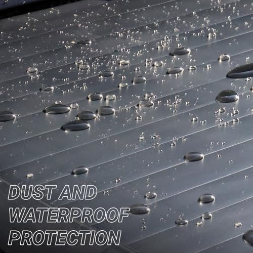 Syneticusa MR Series Retractable T-Slot Rails Hard Truck Bed Cover for 2020-2026 Jeep Gladiator 5ft Bed