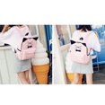 thumbnail image 4 of Womens Backpack Fashion Casual Cute Cat Ears Travel Backpack Canvas Rucksack, 4 of 10