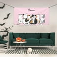 thumbnail image 2 of Salouo Cute Cats Pattern Holiday Banner Outside Party Decoration Banner (1PC) Festival Supplies Fit for Birthday Parties & Celebrations & Chrismas-Small, 2 of 8