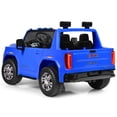 thumbnail image 6 of Topbuy 2-Seater Licensed GMC Sierra Denali Kids Ride on Truck Electric Vehicle Blue, 6 of 6