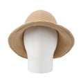 thumbnail image 2 of WITHMOONS Winter Wool Womens Knitted Bucket Hat Bowler Fedora SLB1246 (Beige), 2 of 5