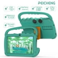 thumbnail image 2 of Android 12 Kids Tablet, 7 inch Tablet for Kids, 4GB RAM 32GB ROM Toddler Tablet for Boys Girls, 1.6Ghz Quad-core Processor, Safety Eye Protection Screen, Parental Control APP, Latest Model Kid Tablet, 2 of 7