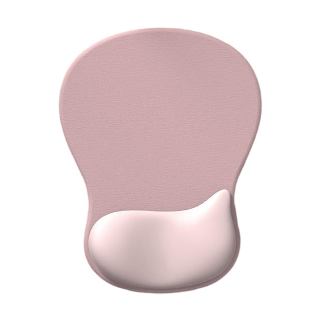 Esquirla Tapis de Souris Repose-Poignet Antidérapant Coussin de Poignet pour Ordinateur Portable Maison Ordinateur Rose