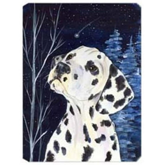 Starry Night Dalmatian Mouse Pad