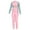 Pink, variant on Kids Boys Girls Full Body Long Sleeve Swimsuit Wetsuit Toddler Children Scuba Diving Surfing One-Piece for Sun for Protection Rash Guard Swimwear Bathing Suit