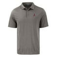 thumbnail image 2 of Men's Cutter & Buck Gray Los Angeles Angels Coastline Epic Comfort Eco Recycled Polo, 2 of 3