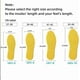 thumbnail image 5 of Women Men Posture Correcting Orthotic Insoles 4 in 1 Gel Insoles Flat feet Arch Support Orthopedic overpronation Supination Plantar Fasciitis Metatarsalgia X/O Valgus Varus （length24.5cm), 5 of 5