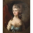 thumbnail image 3 of Thomas Gainsborough 12x14 Black Modern Framed Museum Art Print Titled - Lady Anna Horatia Waldegrave (ca. 1783), 3 of 5