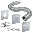 thumbnail image 1 of Pellet Stove Fresh Air Intake Kit Outside Cold Air Kit for Pellet Stove Pipe, 1 of 9