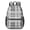 Black and White-1, variant on Black and White Checkered Pattern 17" School Backpacks for Teens,Waterproof Oxford Fabric,S-Shape Padded Straps for School,Travel,Hiking,Camping