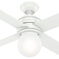 thumbnail image 3 of Hunter Hepburn 44 Led Hepburn 44" 4 Blade Indoor Ceiling Fan - Copper, 3 of 7