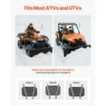 thumbnail image 4 of VEVOR Snow Plow Blade Kit 48 in Universal UTV ATV Plow Attachment Snow Clearing, 4 of 9