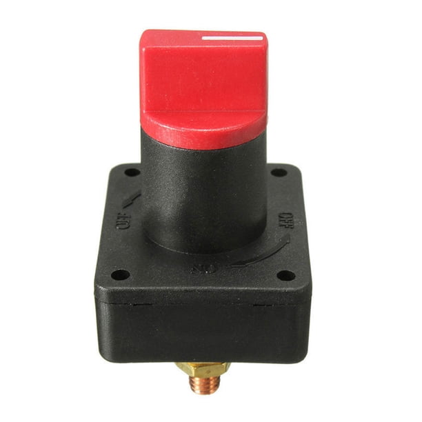 Sidaley ABS Switch Power Aislador de batería - Materiales Instalación simple Aislador de batería Desconexión Desconexión Corte giratorio Accesorios para motos