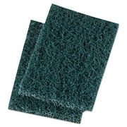 Angle View: Boardwalk Blue/Gray Extra Heavy-Duty Scour Pads, 20 count -BWK188