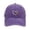Purple, variant on Men'S Hats Washed Unisex Baseball Cap Embroidered Heart Football Design Adjustable Low Profile Sports Sun Hat