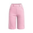 thumbnail image 5 of vigerkar Womens Bermuda Shorts Trendy 2025 Casual Summer High Waisted Chino Shorts Straight Leg Vacation Outfits RD1, XXL, 5 of 7