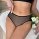 thumbnail image 5 of Gibobby Calzoncillos sexy Bragas para mujer, encaje de ganchillo, bragas con cordones, ropa interior calada Sexy(Negro,XL), 5 of 5