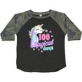 thumbnail image 3 of Inktastic 100 Magical Days with Unicorn and Stars Girls Toddler T-Shirt, 3 of 5