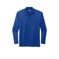 thumbnail image 3 of CornerStone Select Lightweight Snag-Proof Long Sleeve Polo CS418LS - 4XL Royal, 3 of 3