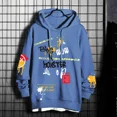 thumbnail image 2 of Sudadera con capucha para hombre, sudaderas con capucha con gráficos de anime, ropa nueva de rock para hombre, manga, novedad y ofertas al por mayor, cálidas y baratas, emo S, 2 of 5