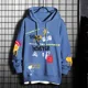 thumbnail image 2 of Sudadera con capucha para hombre, sudaderas con capucha con gráficos de anime, ropa nueva de rock para hombre, manga, novedad y ofertas al por mayor, cálidas y baratas, emo S, 2 of 4