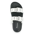 thumbnail image 4 of No Boundaries Women's Buckle Slide Sandals, 4 of 5