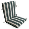 Chair Cushion - Green/beige Stripe