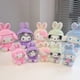 thumbnail image 2 of Sanrio-juguetes de peluche Kawaii Kuromi Cinnamoroll My Melody, Hello Kitty, peluche suave, Anime, regalos para amigos y niños, 2 of 4