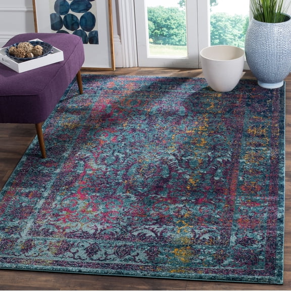 Safavieh Granada Emelly Oriental Area Rug, Blue/Multi, 5'1" x 7'6"