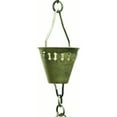 thumbnail image 3 of Patina Products R250H Verdigris Shade Cup Rain Chain - Half Length, 3 of 3