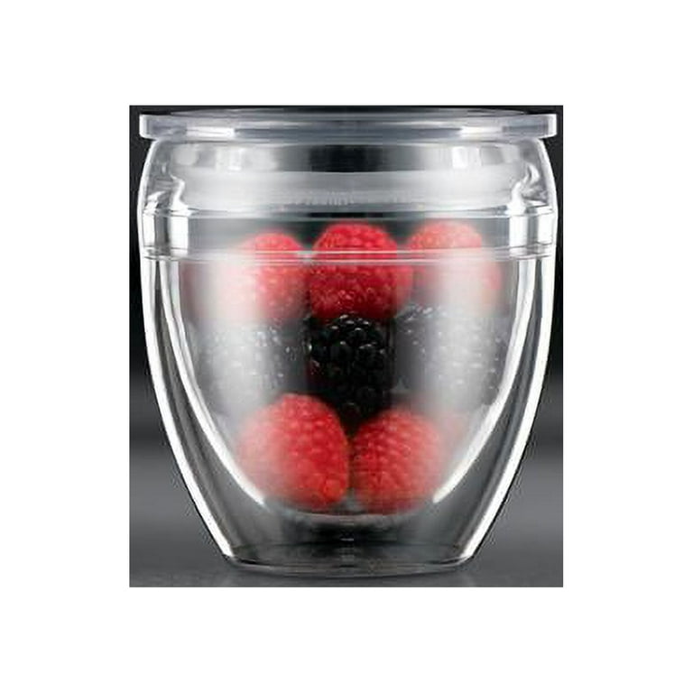 Bodum Travel Mug Double Wall Strawberry