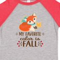 thumbnail image 4 of Inktastic October Favorite Color is Fall Girls Toddler T-Shirt, 4 of 5